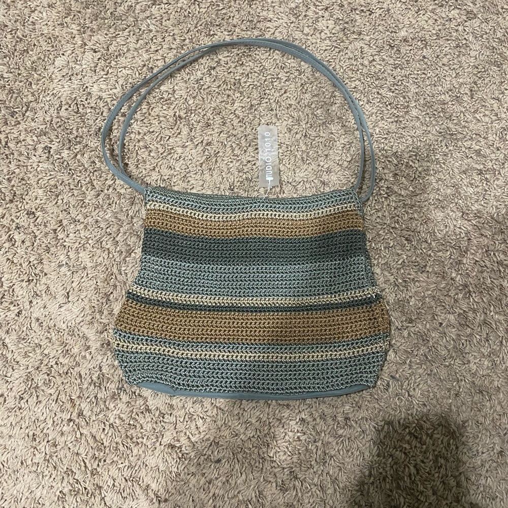Beautiful Studio 1010 crochet boho purse. NWT